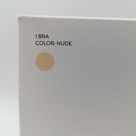 Nordstrom Voluptuous Backless Strapless Bra Nude Beige Adhesive Size D New - Picture 6 of 11